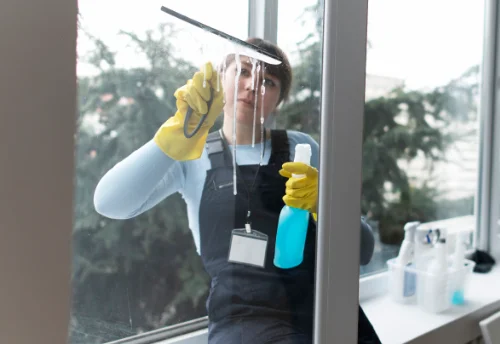 Nettoyage de vitres intérieures et extérieures à Morlaàs